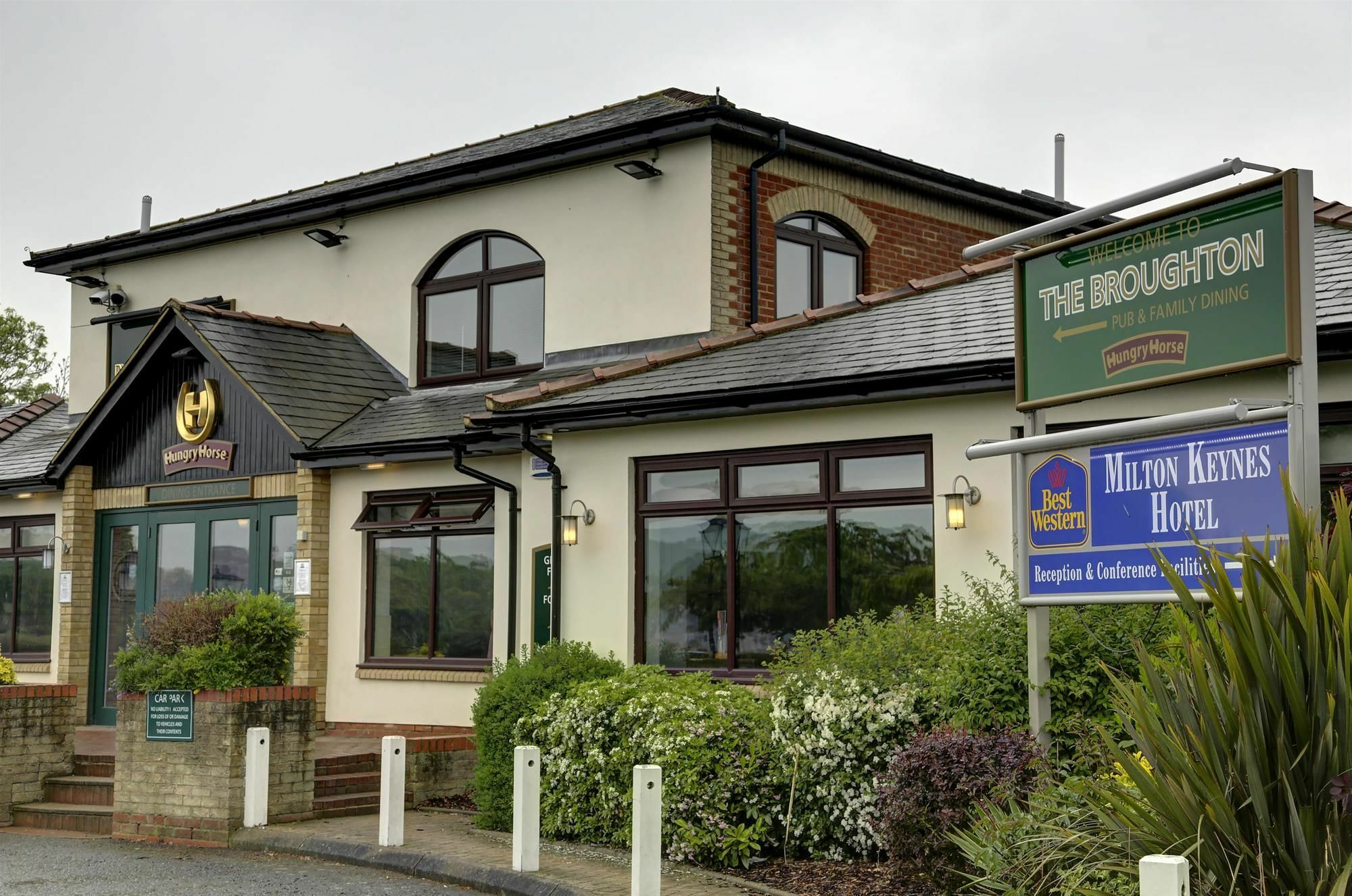 The Broughton Hotel By Greene King Inns Milton Keynes Exterior foto